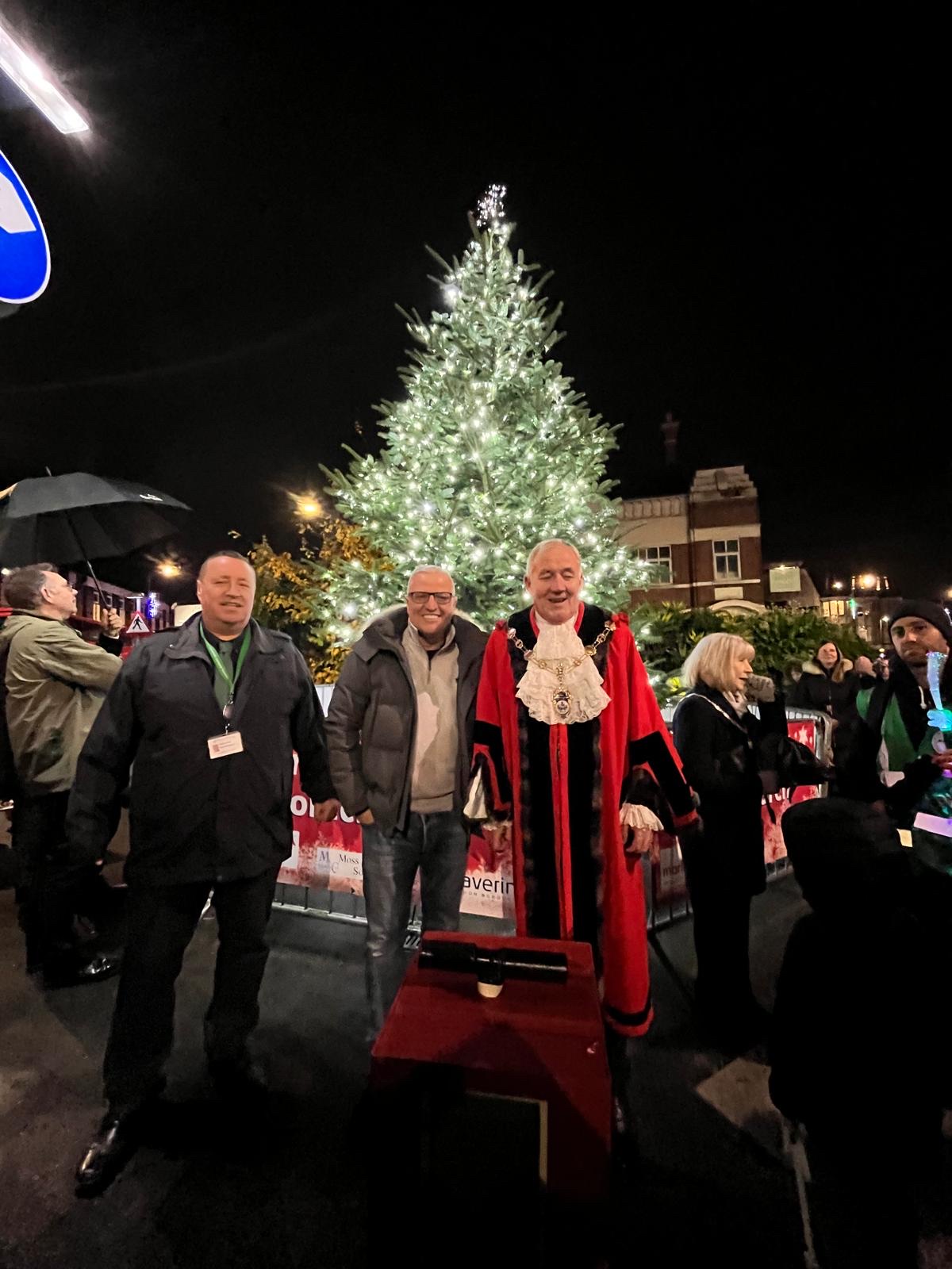 xmas switch on